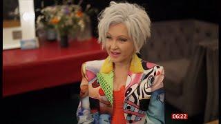 Cyndi Lauper interview ahead of her Glastonbury appearance (UK) 30/June/2024