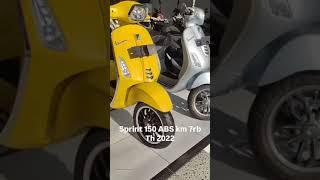 Vespa Sprint 150 ABS 2022, Harga 53jt saja Nego sampai jadi bosku Cek unit langsung ke Sorum ya