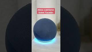 Alexa cuéntame sobre Yucatán #ozdo #alexa #echodot #echo #echodot3 #comandosalexa