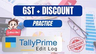 Tally Prime || Practice  || GST & Discount  || The programming Hub