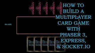 How to Build a Multiplayer Card Game with Phaser 3, Express, and Socket.IO