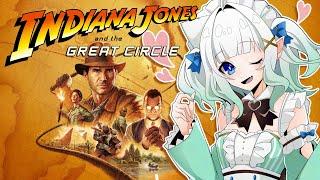 【INDIANA JONES AND THE GREAT CIRCLE】a geometric adventure!!!【Maid Mint Fantome】