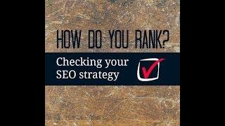 Using Google Webmaster Tools to Check SEO Strategy