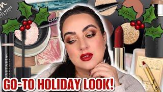 FLAWLESS GO-TO HOLIDAY MAKEUP LOOK! | LET'S GET GLAM!