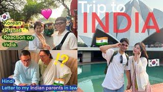  Korean Indian Couple in India | Did Our Korean-Indian Family Find Unity in Bharat ?