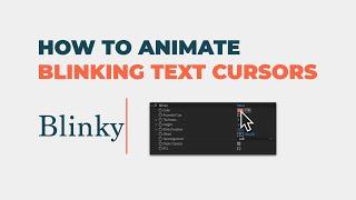 How to add a blinking text cursor in After Effects with Blinky