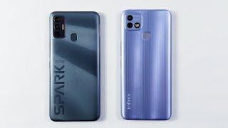 Tecno Spark 7 Vs Infinix Hot 10i Speed Test | 4GB Vs 4GB