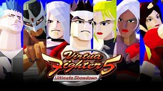 Virtua Fighter 5 Ultimate Showdown - All Retro Skins