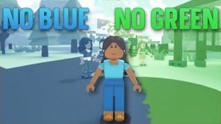 Total Roblox Drama BUT I CANT TOUCH GREEN OR BLUE