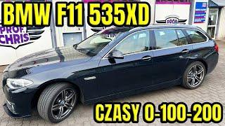 BMW F11 535XD N57D30 #11 POMIAR CZASÓW, PRZEGLĄD FILTRA, SPRZEDAŻ AUTA