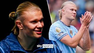 EXCLUSIVE! Erling Haaland explains why he signed huge TEN YEAR contract at Man City!