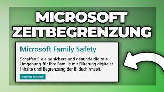 Microsoft Family Safety Zeitbegrenzung umgehen - Windows Tutorial