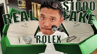 Real vs Fake Rolex Box Comparison | In-Store Insights with Henry