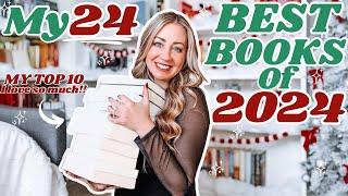 My 24 BEST BOOKS of 2024!