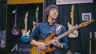 NAMM 2019 Tom Anderson Guitars performance || Victor Lee - Detour