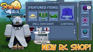 New Update Shindo Life RellCoins Shop *Watch This Before You Buy Items!* Shindo Life Update Roblox