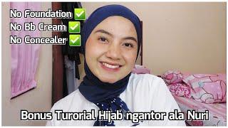 TUTORIAL MAKEUP BUAT NGANTOR ‍️ | Nuri Amaliyah