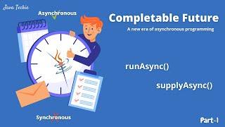 Java 8 CompletableFuture Tutorial with Examples  | runAsync() & supplyAsync() | JavaTechie |  Part 1