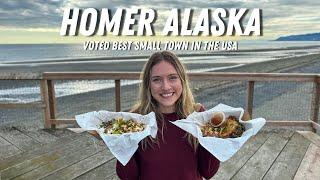 2023 Alaska Roadtrip | The Little Town of Homer, Alaska | Best Small Town in the US | Travel Couple