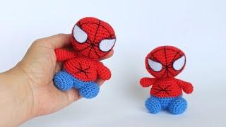 It's easyHow to crochet SPIDER-MAN detailed Master ClassSpiderman amigurumi