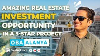 AMAZING real estate investment opportunity in a 5-star project in popular OBA - ALANYA - TURKEY 2023