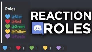 How to Make Reaction Roles on Discord 2021