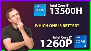 INTEL Core i5 13500H vs INTEL Core i7 1260P Technical Comparison