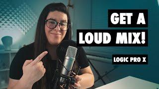 How to get your song loud enough for streaming platforms - [Logic Pro X]