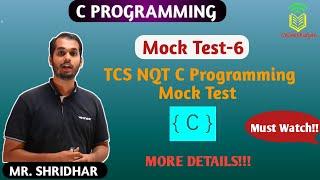 TCS NQT 2020 C Programming MOCK TEST Part6!