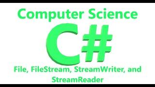 File, FileStream, StreamWriter, and StreamReader | Coding in C#