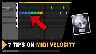 7 Great Tips on Piano Roll Velocity in Logic Pro X