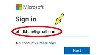 Microsoft App Login Or Sign in Problem Solve 100%