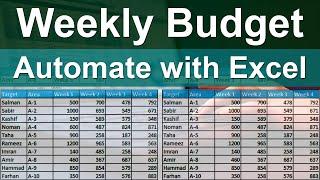 Excel Formula Hacks | Weekly Sales in Excel | Advanced Excel #exceltutoring