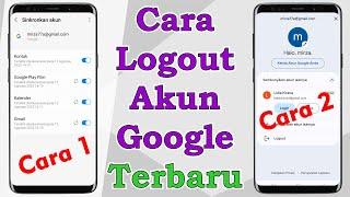 Cara Logout Akun Google