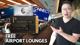 7 Best Business Cards with Airport Lounge Access | Priority Pass, Amex Centurion Lounge, Capital One