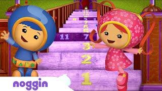 Help count the spooky stairs w/Team Umizoomi | Noggin