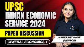 UPSC Indian Economic Service 2024 Paper Analysis | Answer Key, Expected Cut-off | Ecoholics