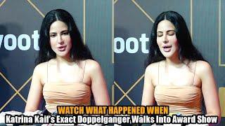 Watch What Happened When Katrina Kaif's Exact Doppelganger Alina Rai Walked Into An Award Show