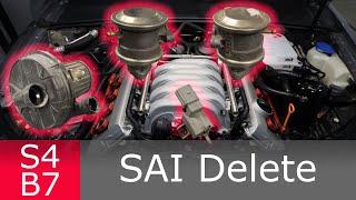 SAI Delete & How Secondary Air Injection Works on the Audi S4 B7 | Redemption Series Part 2