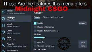 MIDNIGHT CSGO ( Best Menu )