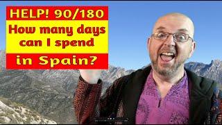 90/180 day rule HELP! How do I work out how many days I have left in Spain?
