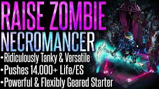 【Path of Exile - Outdated】Zombie Necromancer –Build Guide– Strong, Tanky Summoner | 14,000+ Life/ES!