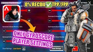 Apex Legends Mobile Best Sensitivity Settings For Gyroscope Player