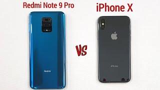 Redmi Note 9 Pro vs iPhone X: Speed Test!!!!