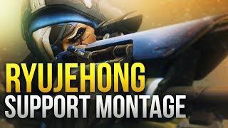 Ryujehong - World Class Support Montage - GOD Ana / Zenyatta - Overwatch Montage