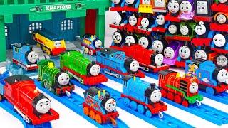 Thomas & Friends Track Toys Collection ASMR | Thomas & Friends Knapford Station Track & Train Set