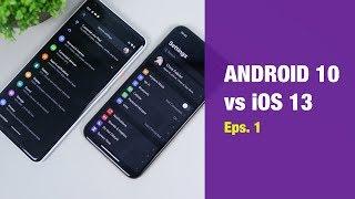 ANDROID 10 vs iOS 13: DARK MODE! — eps 1