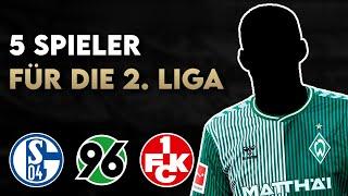 Neuzugänge für die 2. Bundesliga: 5 Spieler aus der Bundesliga für 2. Liga-Vereine!