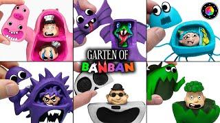 Making the ORIGINS of BANBAN GANG FANGAME (Garten of Banban 3 & 4) Clay | PlastiVerse