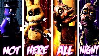 ️ [FNAF/LEGO] NOT HERE ALL NIGHT - DAGames | Five Nights At Freddy's Stop Motion ️